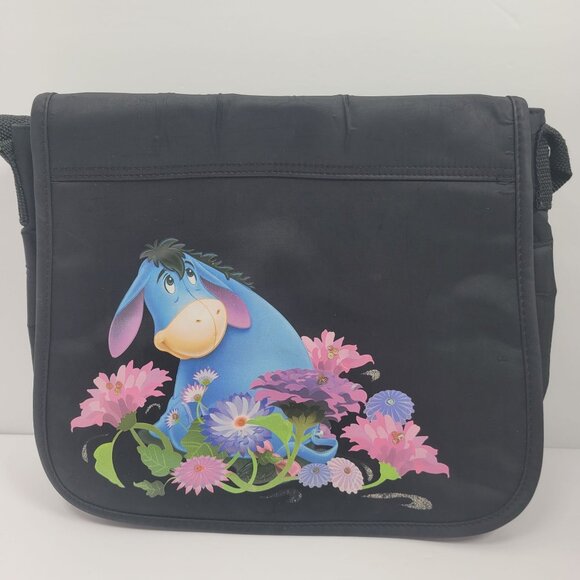 Disney Eeyore Black Messenger Bag & Eeyore Black Adjustable Fanny Pack - Picture 2 of 12